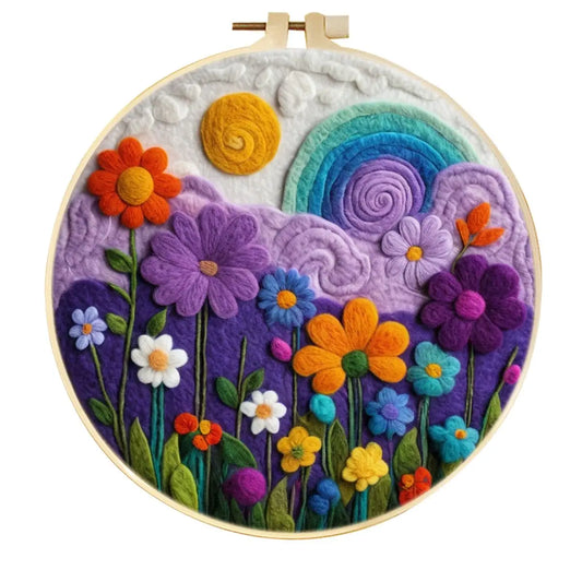 Spring Swirl Garden Felting Kit