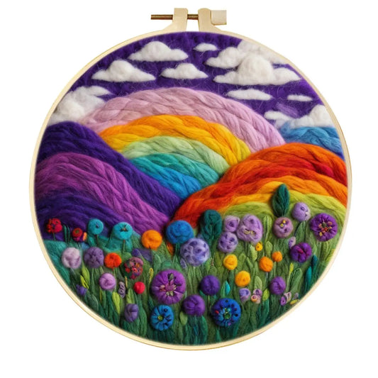 Rainbow Valley Needle Felting Kit