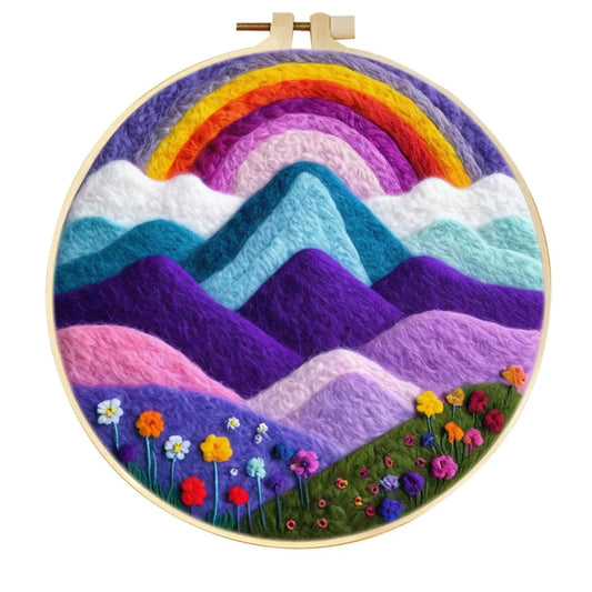 Rainbow Ridge Felting Kit