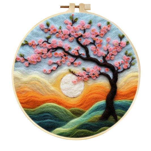 Sakura Dreams – Cherry Blossom Tree Needle Felting Kit